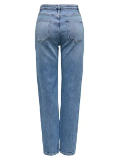 ONLGYPSY Høy midje Slim Straight Fit Jeans
