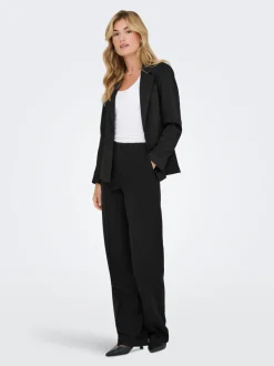 ONLHATTIE-LANA Straight Tapered Fit Bukser med vide ben