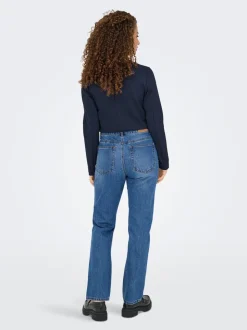 ONLHAZEL Høy midje Straight Fit Jeans