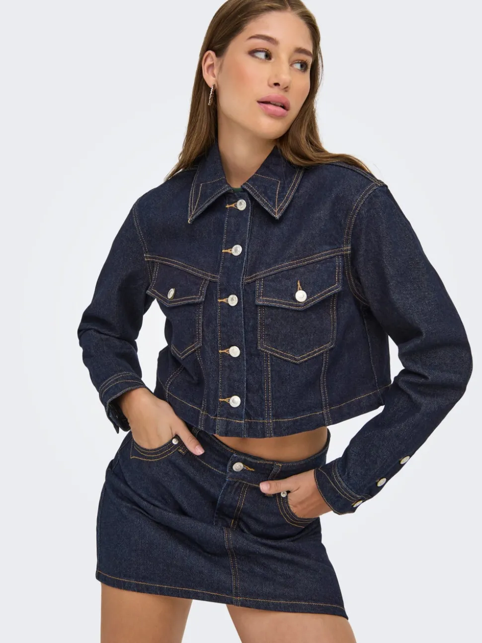 ONLHEATHER Denimjakke