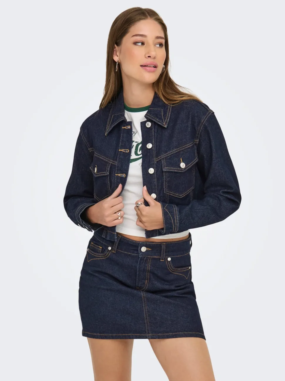 ONLHEATHER Denimjakke
