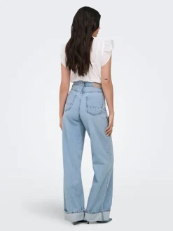 ONLHOPE Høy midje Wide Leg Fit Jeans