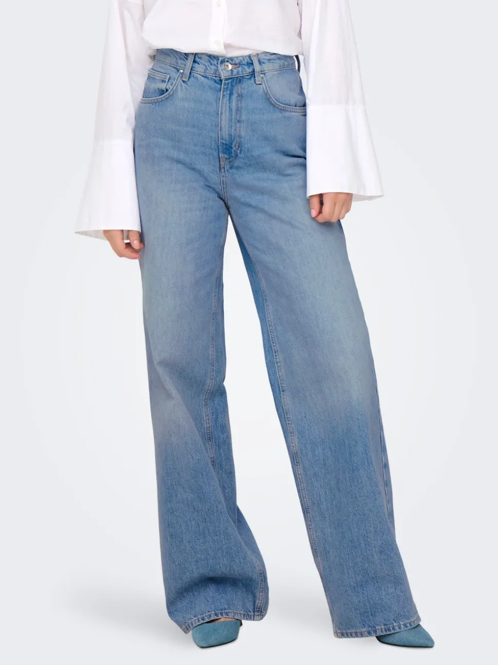 ONLHOPE Høy midje Wide Leg Fit Jeans