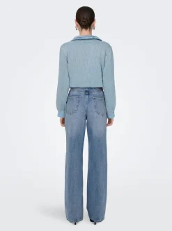 ONLHOPE Høy midje Wide Leg Fit Jeans