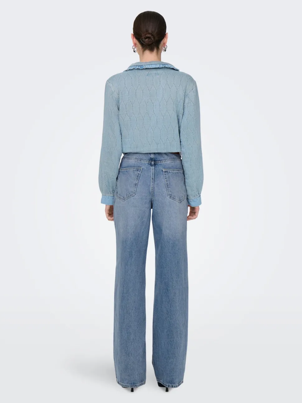 ONLHOPE Høy midje Wide Leg Fit Jeans