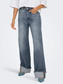 ONLHOPE Høy midje Wide Leg Fit Jeans