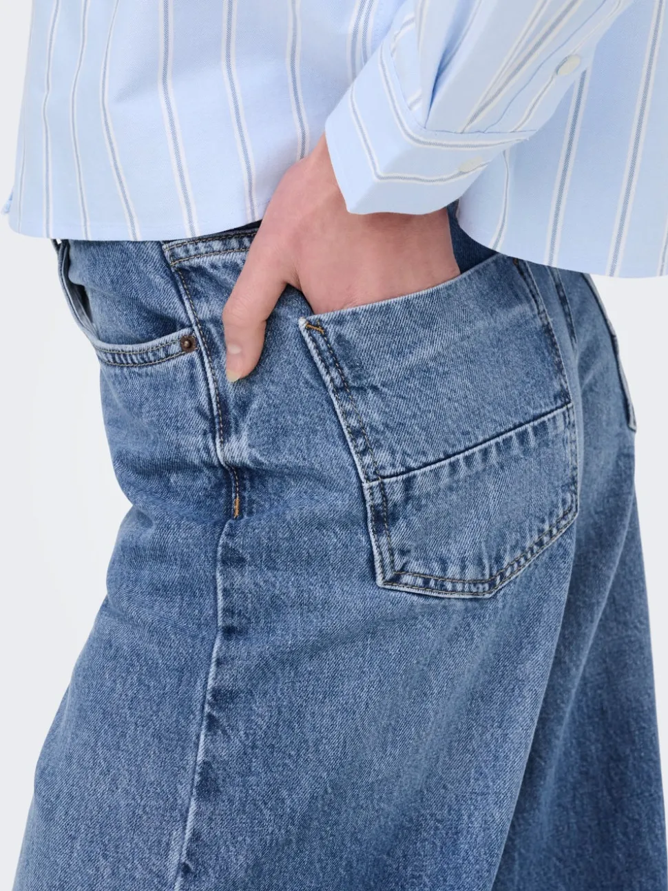 ONLHOPE Høy midje Wide Leg Fit Jeans