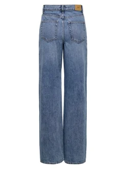 ONLHOPE Middels høy midje Wide Leg Fit Jeans