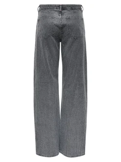 ONLHUDSON Middels høy midje Wide Leg Fit Jeans
