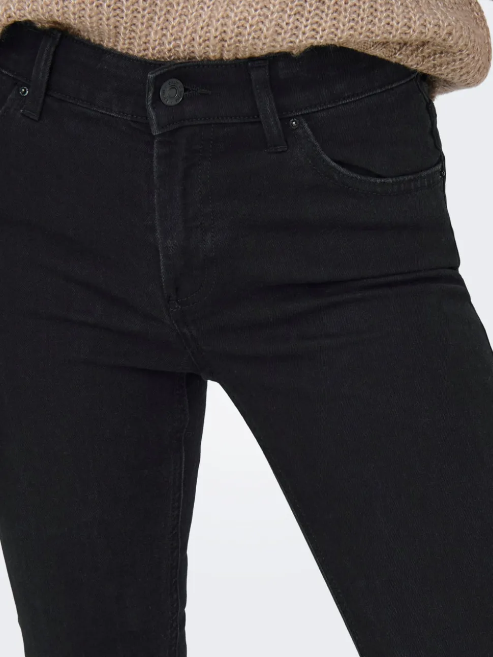 ONLHUSH Middels høy midje Skinny Fit Ankellengde Jeans