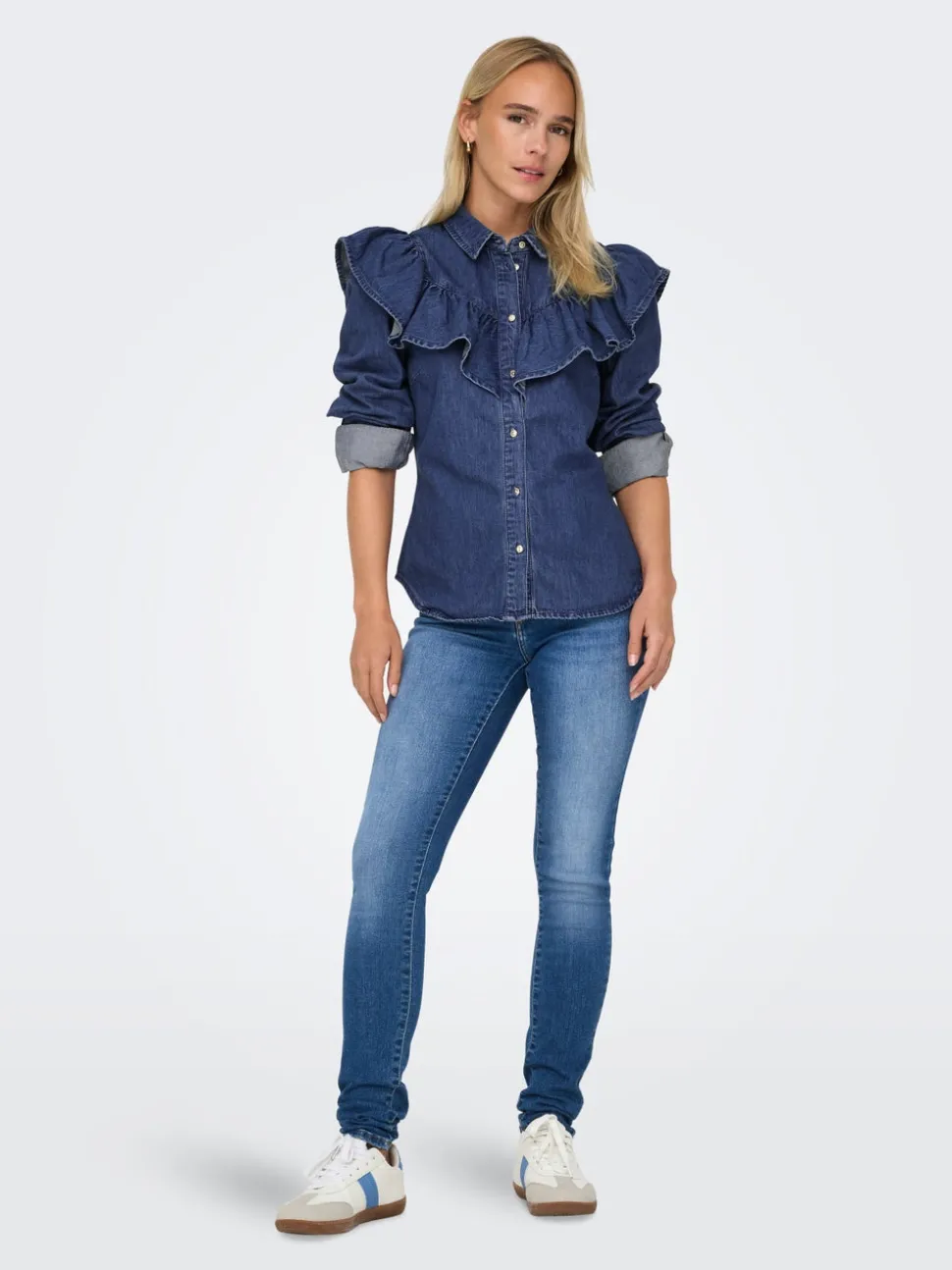 ONLINDIGO Denimskjorte