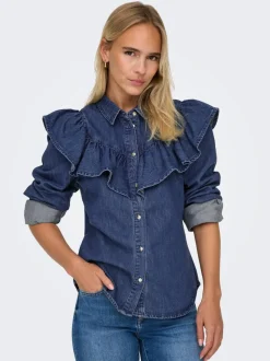 ONLINDIGO Denimskjorte