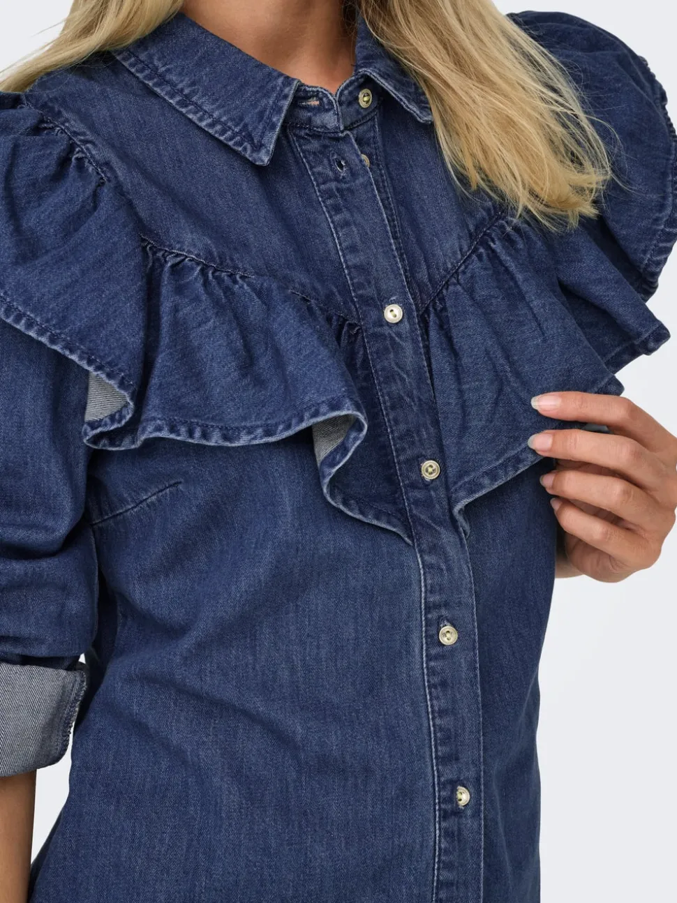 ONLINDIGO Denimskjorte