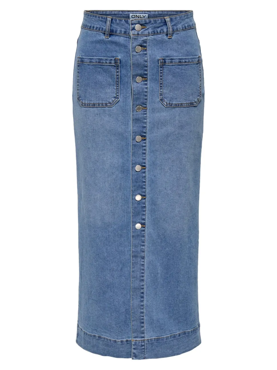 ONLIRINA Denim Denimskjørt Langt skjørt