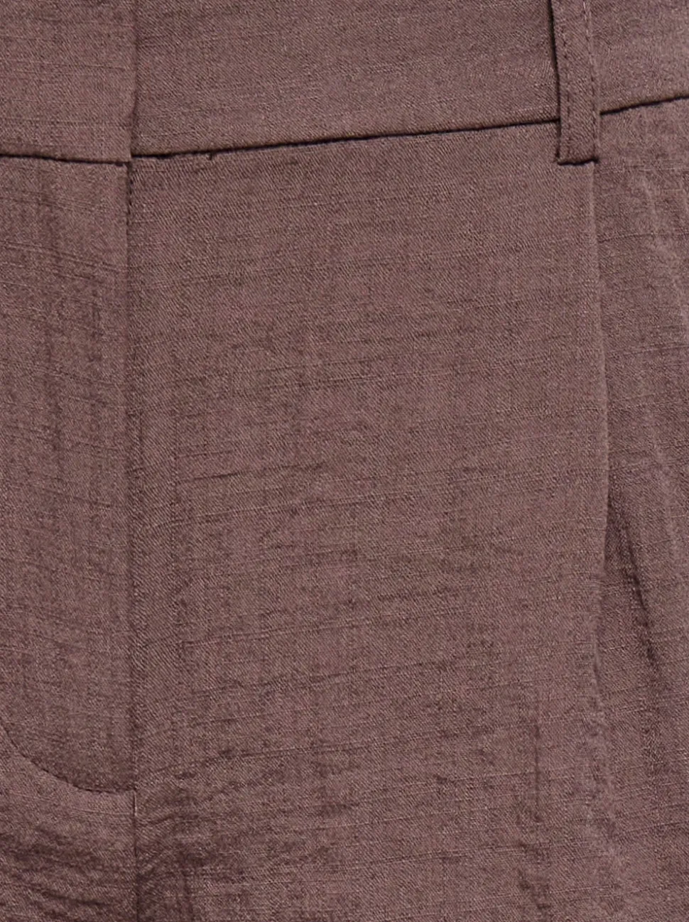 ONLITA Høy midje Regular Fit Lin Bermudashorts