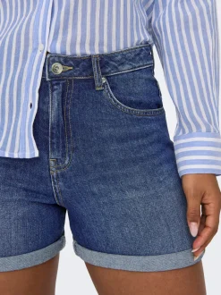 ONLJOSEPHINE Høy midje Regular Fit Denimshorts