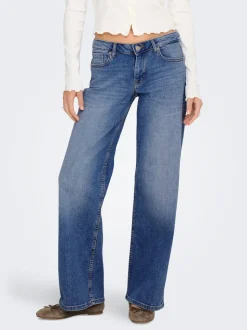 ONLJUDY-O Lav midje Straight Fit Jeans