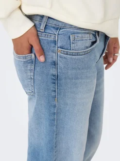 ONLJUDY-O Lav midje Straight Fit Jeans