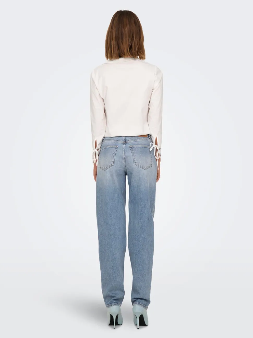 ONLJUICY Høy midje Mom Fit Jeans