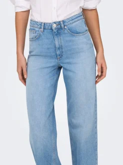 ONLJUICY Høy midje Wide Leg Fit Jeans