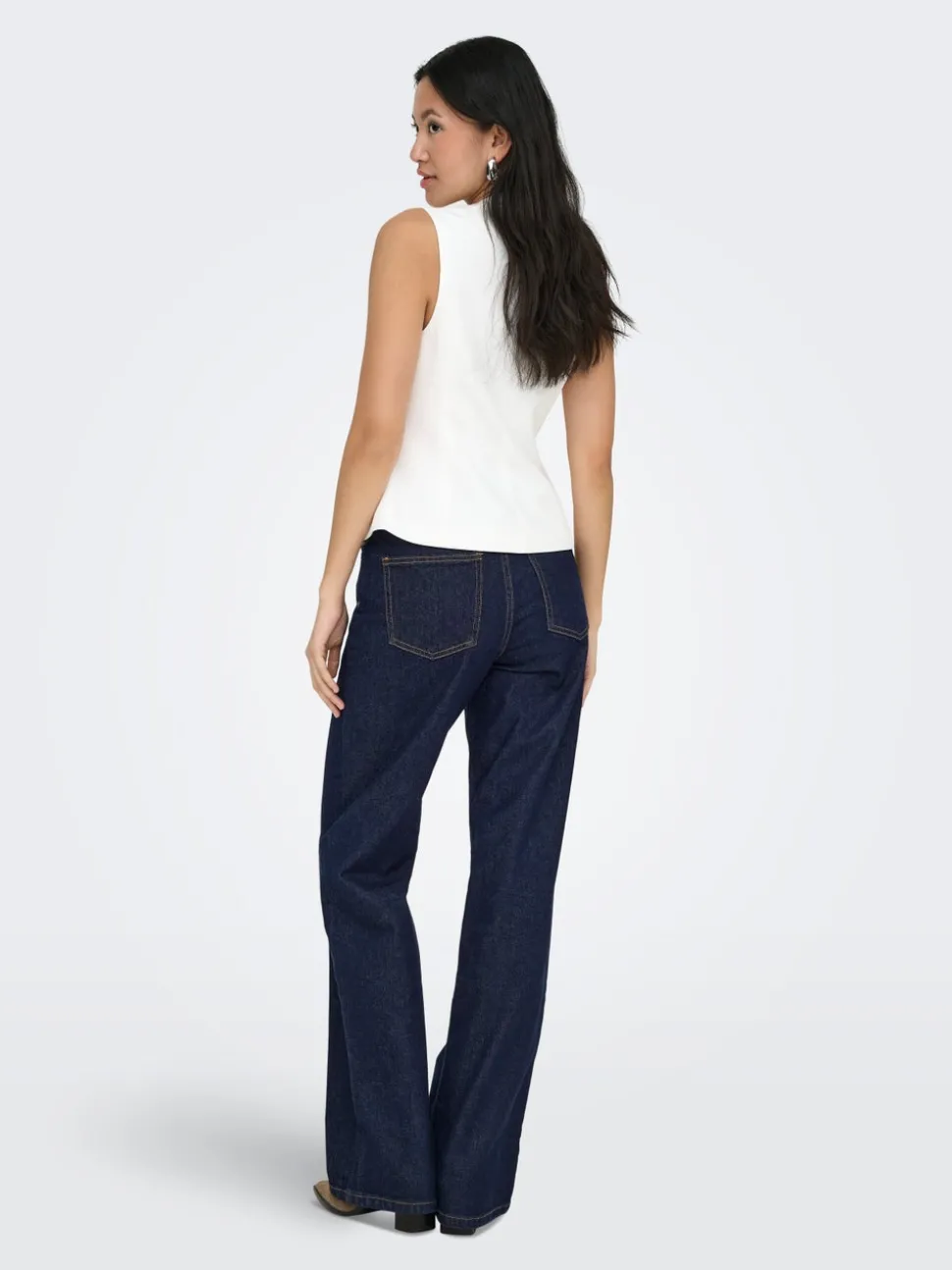 ONLJUICY Høy midje Wide Leg Fit Jeans