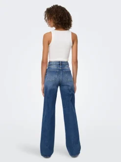 ONLJUICY Høy midje Wide Leg Fit Jeans