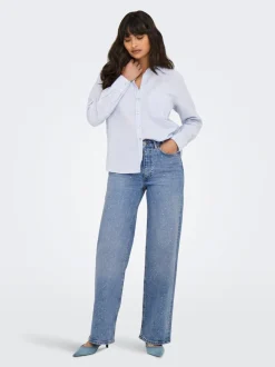 ONLJUICY Høy midje Wide Leg Fit Jeans