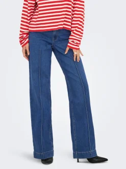 ONLJUICY Høy midje Wide Leg Fit Jeans