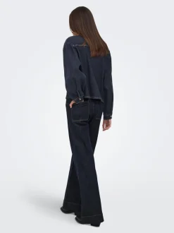 ONLJUICY Høy midje Wide Leg Fit Jeans