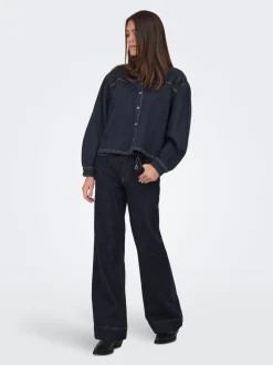 ONLJUICY Høy midje Wide Leg Fit Jeans