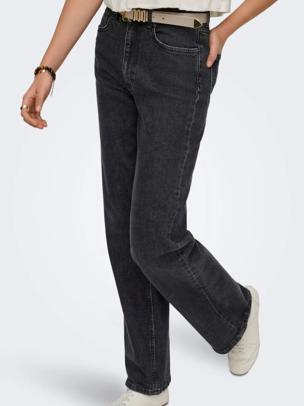 ONLJUICY Høy midje Wide Leg Fit Jeans