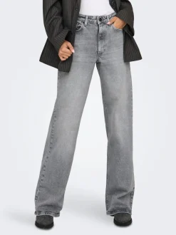 ONLJUICY Høy midje Wide Leg Fit Jeans