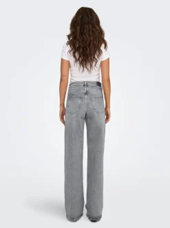 ONLJUICY Høy midje Wide Leg Fit Jeans