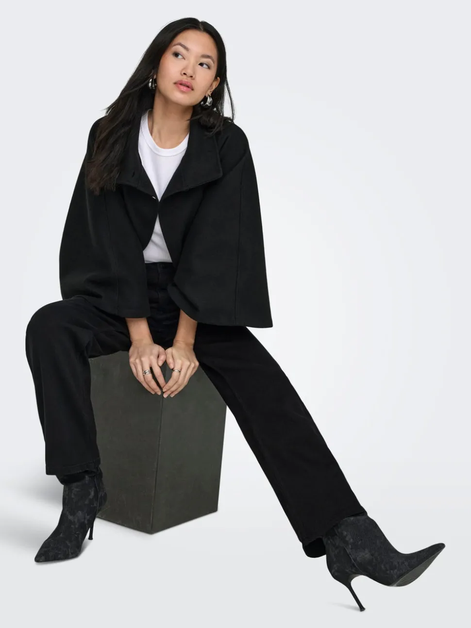 ONLJUICY Høy midje Wide Leg Fit Jeans