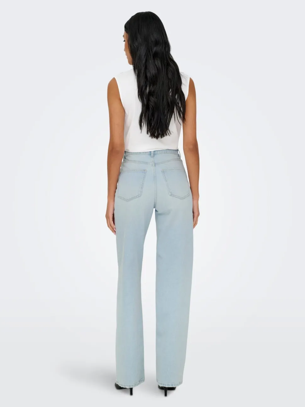 ONLJUICY Høy midje Wide Leg Fit Jeans