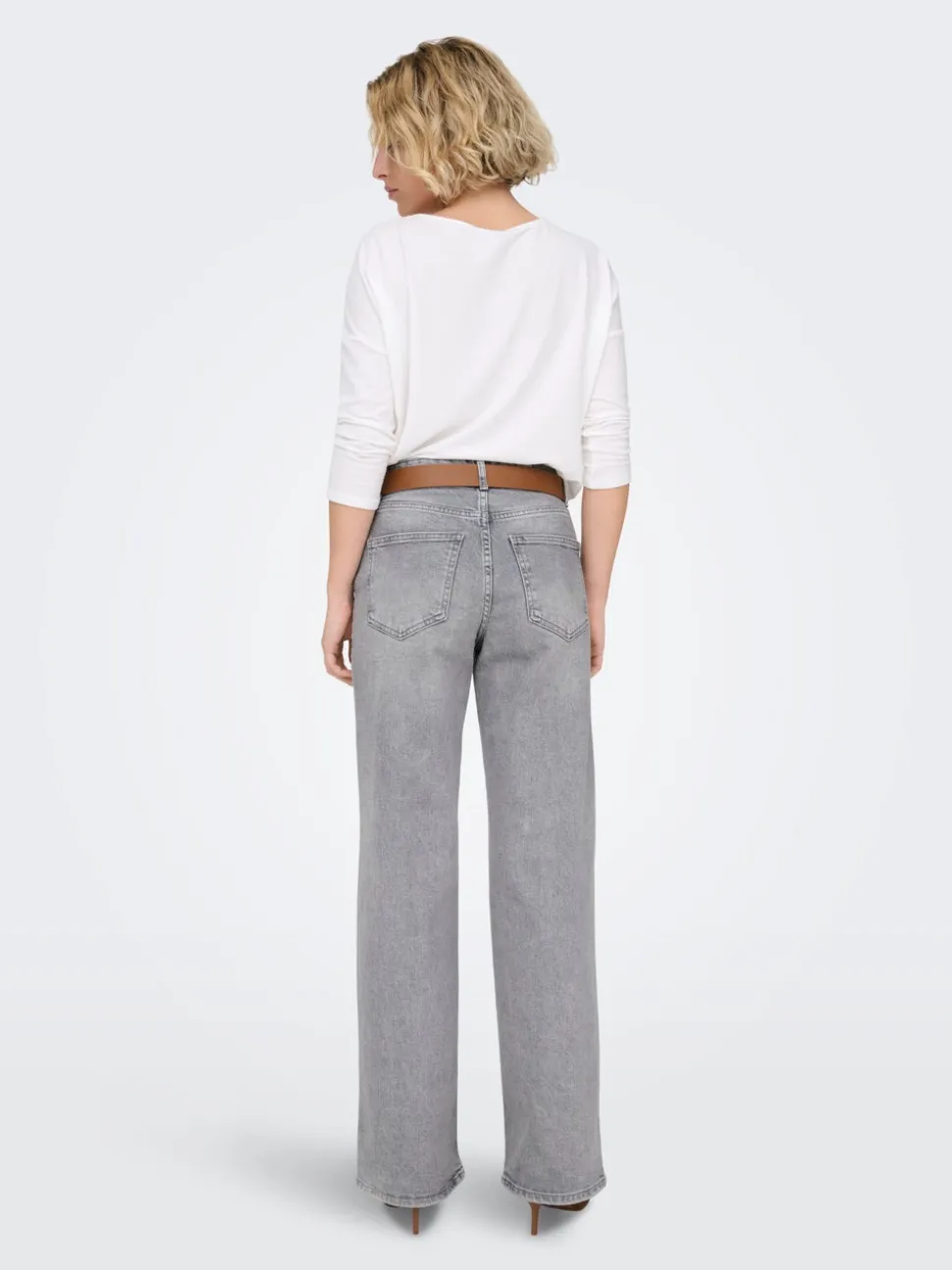 ONLJUICY Høy midje Wide Leg Fit Jeans