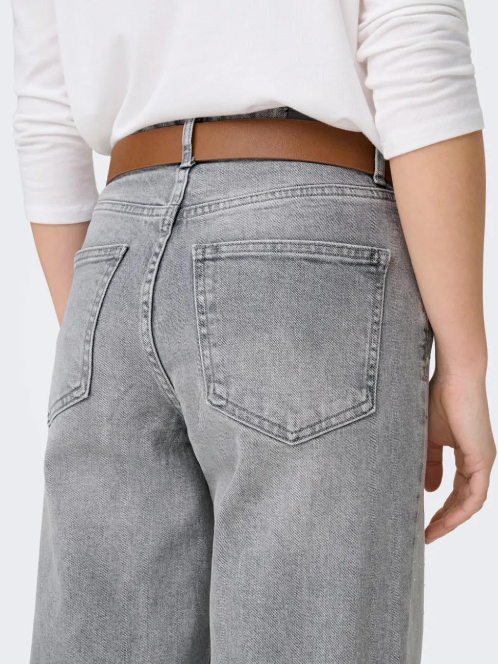 ONLJUICY Høy midje Wide Leg Fit Jeans