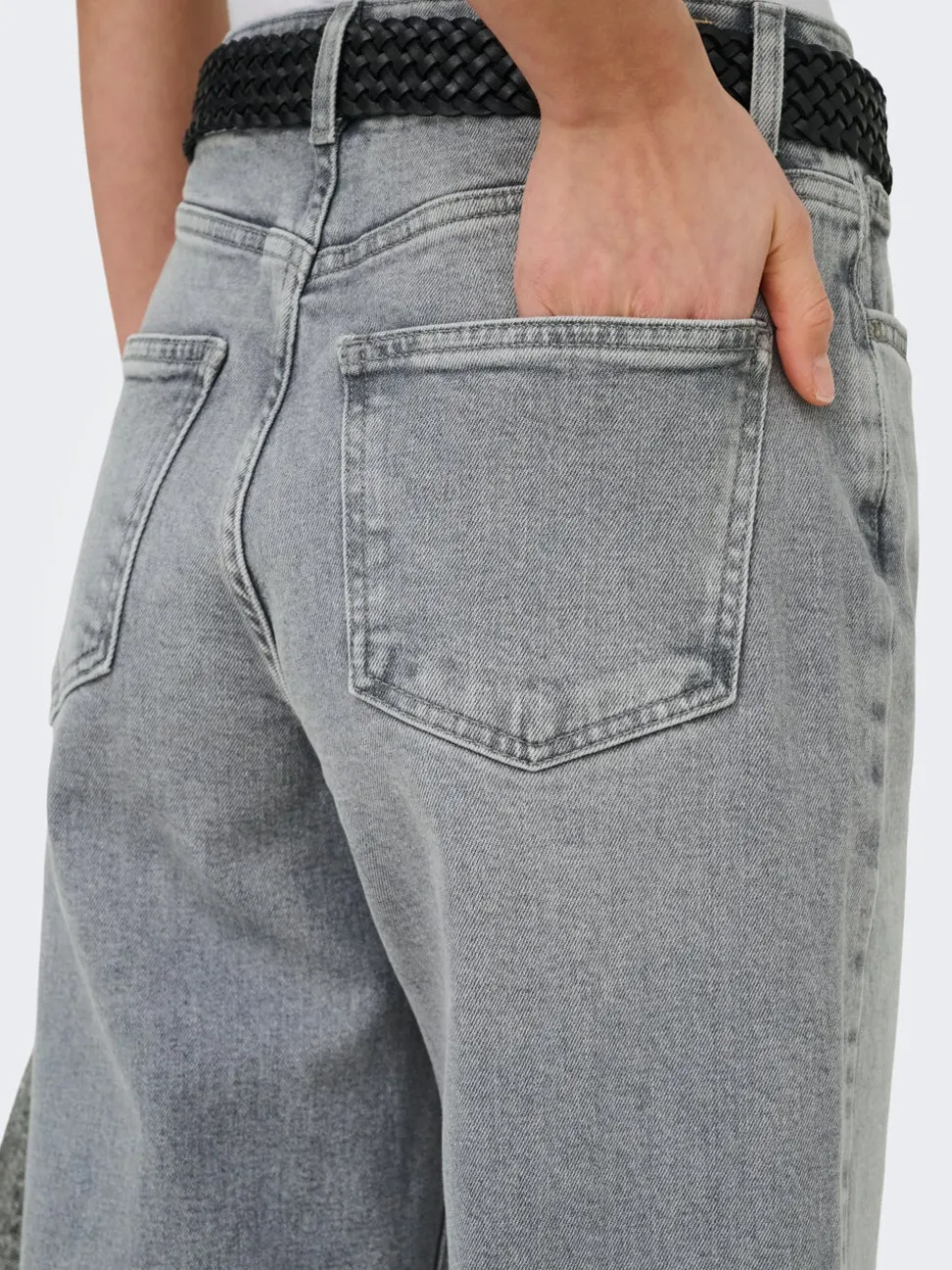 ONLJUICY Høy midje Wide Leg Fit Jeans