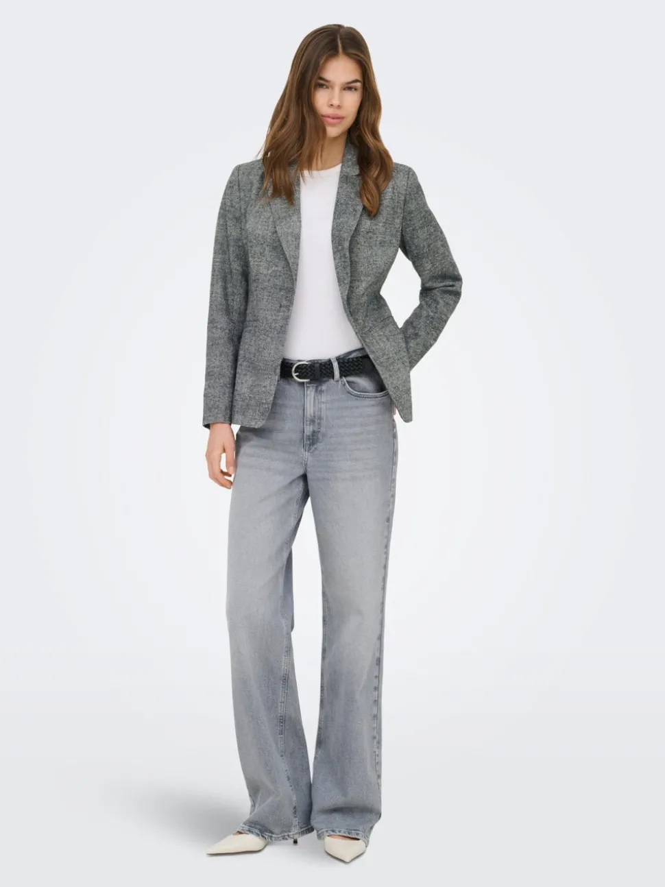 ONLJUICY Høy midje Wide Leg Fit Jeans