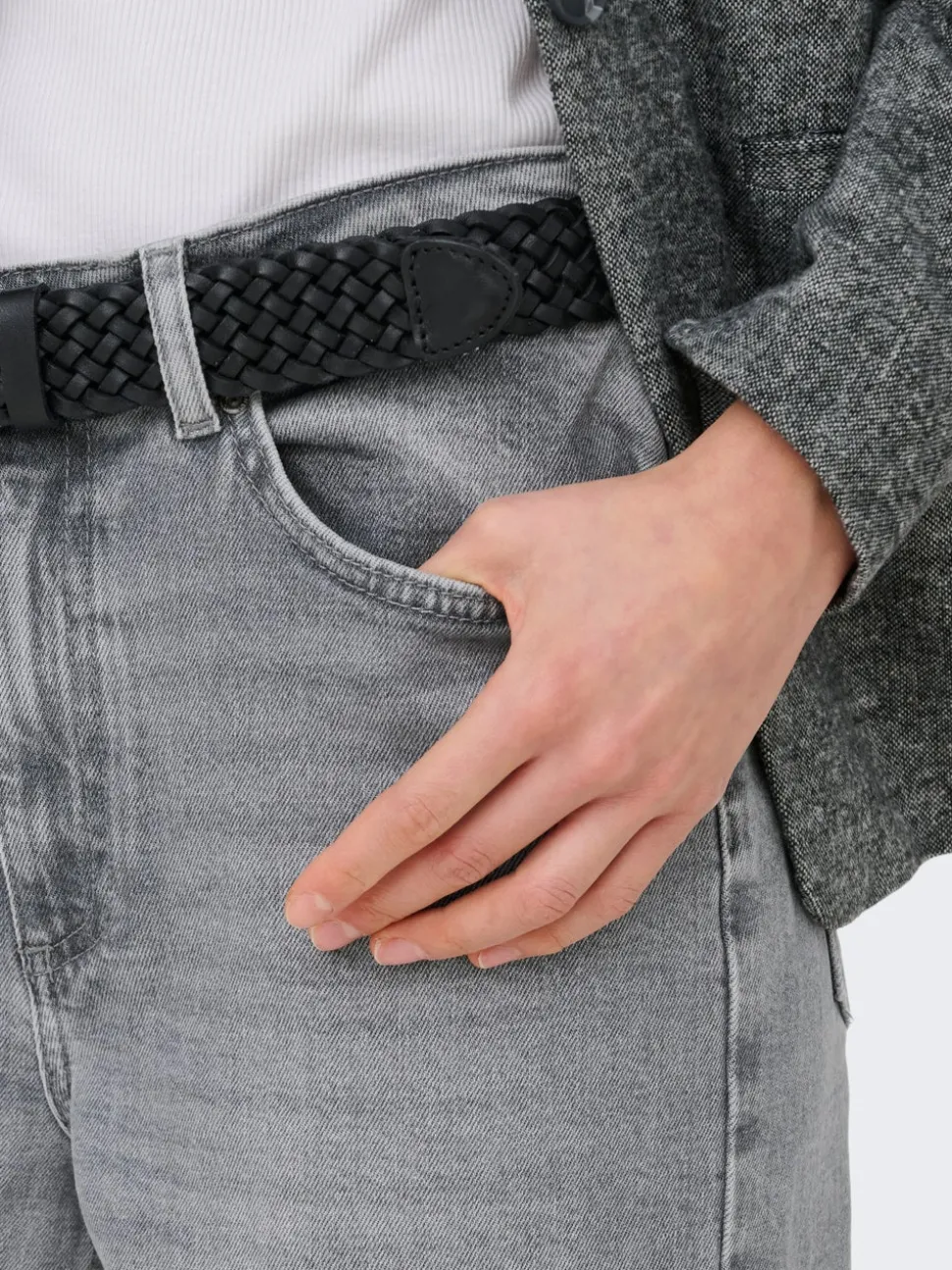 ONLJUICY Høy midje Wide Leg Fit Jeans