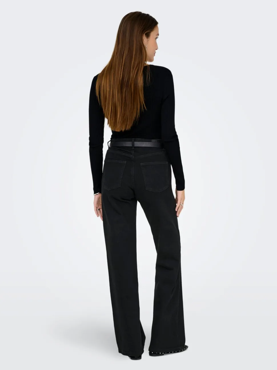ONLJUICY Høy midje Wide Leg Fit Jeans