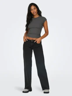 ONLJUICY Lav midje Wide Leg Fit Jeans