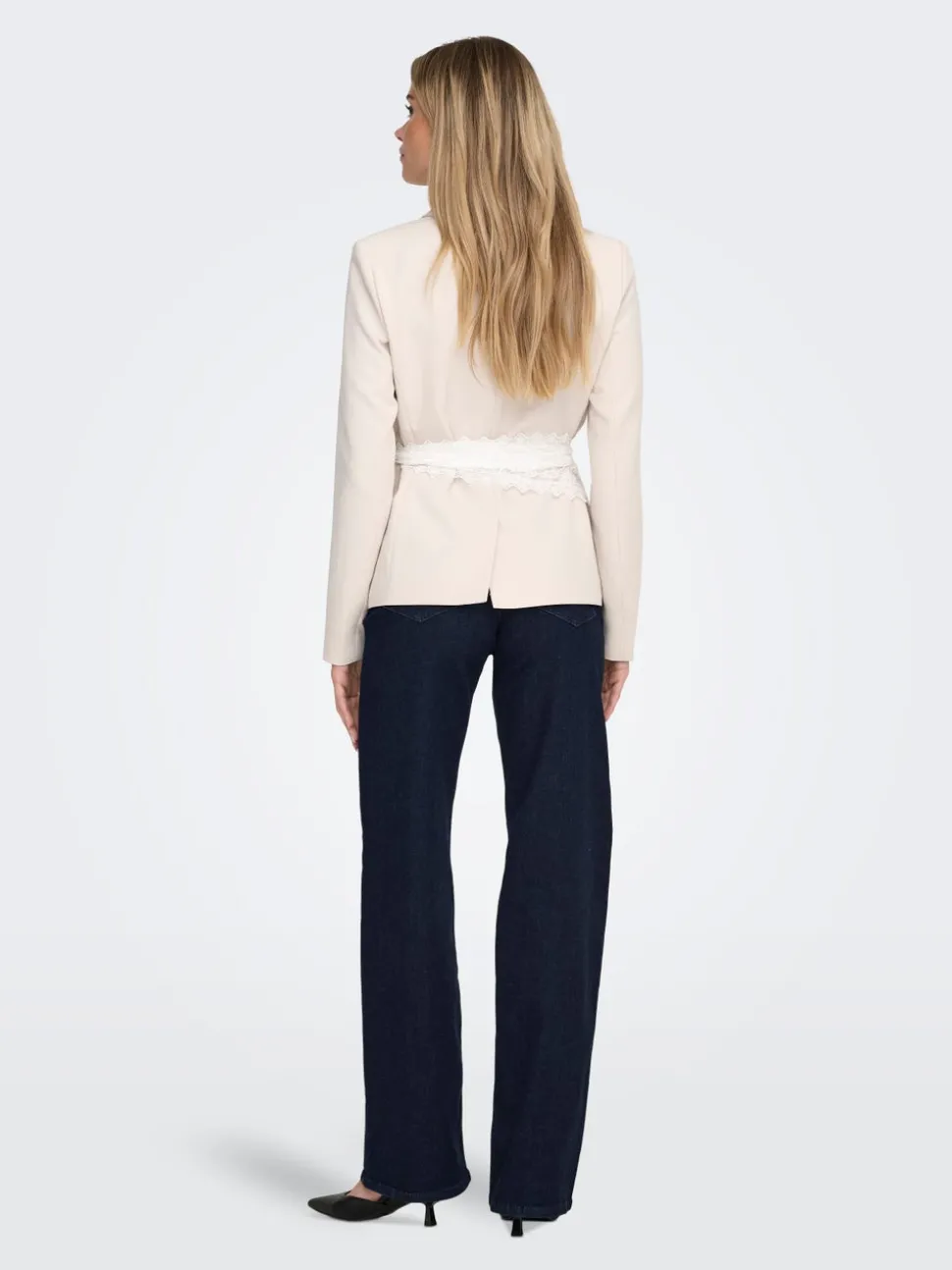 ONLJUICYHIGH Høy midje Wide Leg Fit Jeans