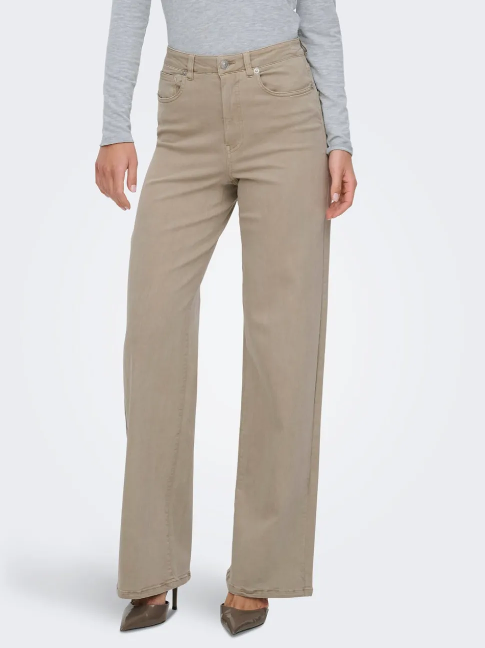 ONLJUICY-MISSOURI Wide Leg Fit Bukser med vide ben