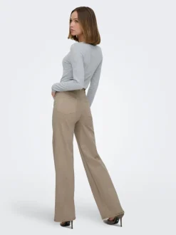 ONLJUICY-MISSOURI Wide Leg Fit Bukser med vide ben