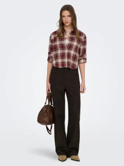 ONLJUICY-SOFT Wide Leg Fit Bukser med vide ben