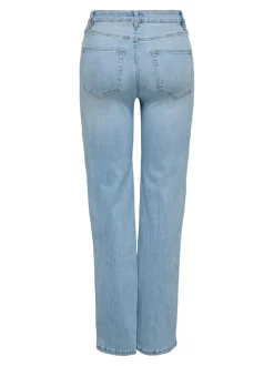ONLJUICY-WAUW Høy midje Wide Leg Fit Jeans