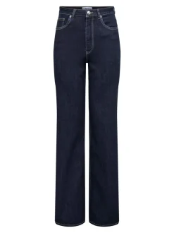 ONLJUICY-WAUW Høy midje Wide Leg Fit Jeans