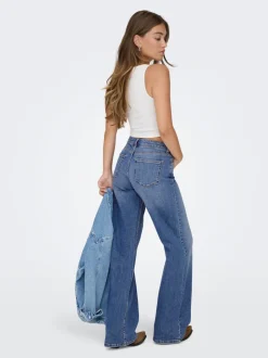 ONLJULLES Lav midje Wide Leg Fit Jeans
