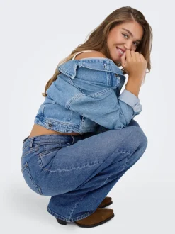 ONLJULLES Lav midje Wide Leg Fit Jeans